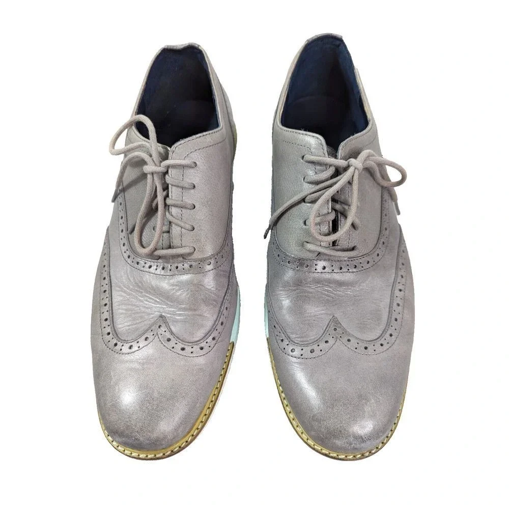 Cole Haan Shoes Great Jones Men's Size 11.5M Lunargrand Wingtip Oxford‎ Casual